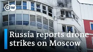 Russia blames Ukraine for Moscow drone strikes | DW News