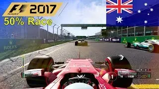 F1 2017 - Let's Make Giovinazzi World Champion #2: Australia - 50% Race