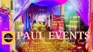 PAUL EVENTS DHANBAD #event planner#weddingplanner #catering #design&decor