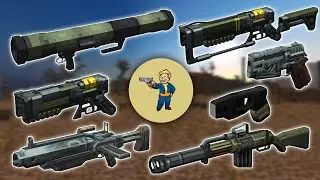 Minecraft TaCZ Fallout Gunpack - All Weapons Showcase | v0.1.0 | By xjqshm