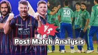 Karachi Kings VS Multan Sultan Post Match Analysis #hblpsl #kkvsms #cricket12thman