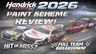 &ldquo;Hendrick Motorsports 2026 NASCAR Cup Series Paint Schemes Review & Reactions&rdquo;