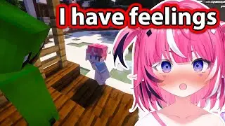 Camila Confess to Vedal In Minecraft