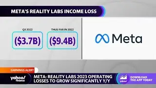 Meta earnings: Reality Labs division loses $3.7 billion in Q3