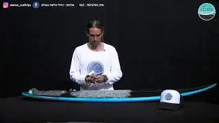 Alonso surf trips | איך למרוח שעווה על גלשן