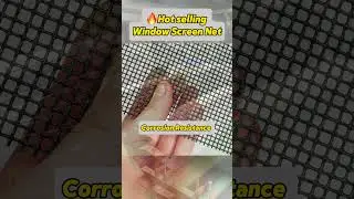 High Visibility Stainless Steel Screen mesh for #doors  & #windows  | Anti-Theft & Insect Proof
