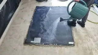 Cleaning A Shag Pile Rug, DIRTIEST RUG THIS YEAR #captainrugwash #rugcleaning #rugcleaner #plymouth