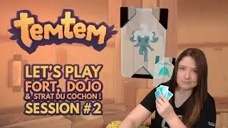 Temtem Gameplay FR : Let's Play, Session #2, Fort, Dojo & Strat' du Cochon !