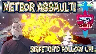 NEW MOVE: METEOR ASSAULT! SIRFETCH'D FOLLOW UP/DISCUSSION! #PokemonSwordShield