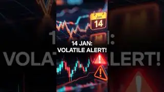 14 Jan Stock Market Alert 🚨 Volatility Incoming! #stockmarket #sensex #nifty #trading #shorts