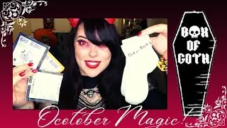 Box Of Goth UNBOXING! October Theme: October Magic! Let's Catch Up!