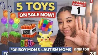 Calling All BOY MOMS 🚨 These Amazon Toy Deals Are TOO Good! | Feb. 1st Amazon Finds 