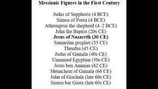 Other Messiahs at the time of Jesus?! || Dr Trevan Hatch || #messiah #jesus #christ #sonofdavid
