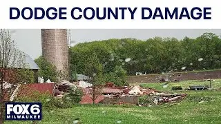 Dodge County storm damage, severe weather aftermath Thursday, May 15 | FOX6 News Milwaukee