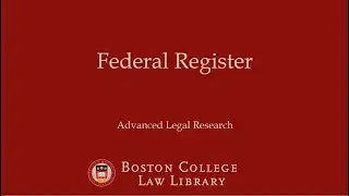 Federal Register