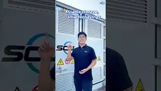SCU Solar Storage Charging Energy Solution #energystorage #scupower #shorts #solar
