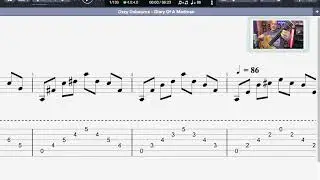 Ozzy: Diary of a Madman intro, by Randy Rhoads, guitar lesson with tab. 