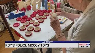 Asheboro couple makes fun folk toys