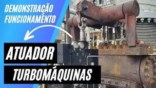 ATUADOR TURBOMÁQUINAS / TURBINA A VAPOR - ACIONAMENTO VÁLVULAS PARCIALIZADORAS (ADMISSÃO DE VAPOR)