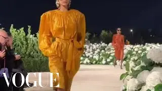 Bella Hadid Returns to the Runway for YSL