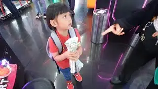 💗🍭 SM Baguio's Quantum Arcade | I Won so Many Tickets! 🎫 Attending Kid's Church w/ Cousin 💗