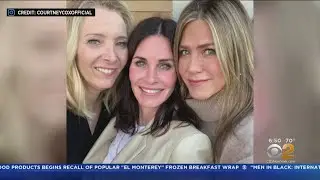 Courtney Cox Celebrates Birthday With 'Friends' Co-Stars