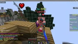 MikeHawkIsLarge is master division and cheating in ranked skywars