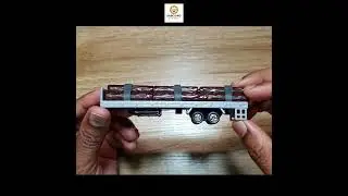 Tomica #125 Isuzu Giga Wood 🪵 Transporter Short | Rare Japanese Logging Truck 🚛 #unboxingcarsets