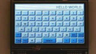 iSMART TFT multi language keyboard 4.3