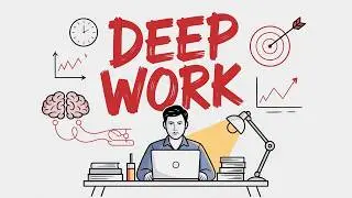 Deep Work Animated Summary | How to 10X Your Focus & Beat Distractions