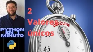 Valores únicos - 2 - Python en 1 minuto