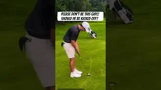 DON&rsquo;T BE THIS GUY!! #golf #pga #golfer #golftips #like #subscribe #americangolfer