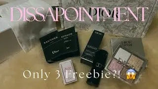 Unboxing Went Wrong?! DIOR Where Are My Freebies?! #unboxing #diorbeauty #dior #freebies #samples 