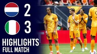 Netherlands vs Italy 2-3 - UEFA Nations League Finals - Highlights & All Goals