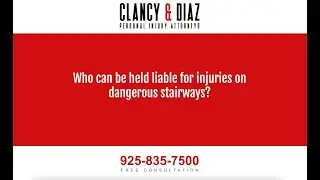 Who Can Be Held Liable for Injuries on Dangerous Stairways?