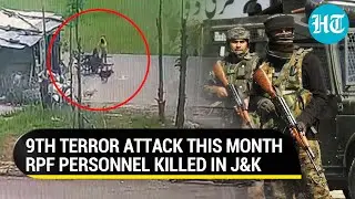 On Cam: Terrorists fire at Railway Protection Force personnel near a tea stall in Pulwama, J&K