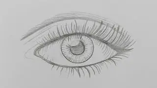 How to Draw Eyes - EASY Realistic Eyes Tutorial