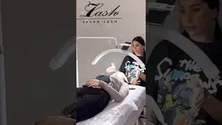 How to use half crescent eyelash light? lash extensions tutorial | special lamp for eyelash beauty