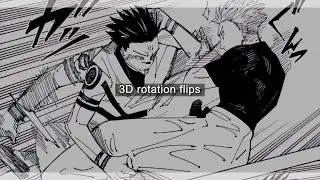 3d rotation flips transition tutorial ― after effects