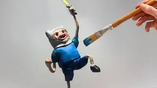 I made Finn from Adventure Time but realistic