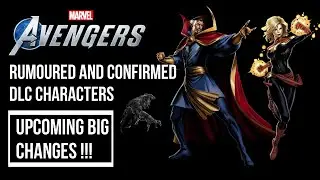 Marvel's Avengers DLC Pack All Characters (Confirmed, Rumoured and Expectation) | Square Enix Games