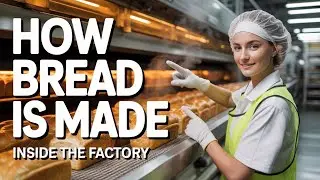 How Bread Is Made in a Factory 🍞 | Step-by-Step Industrial Bread Production Process