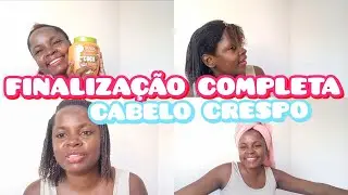 FINALIZANDO MEU CABELO+TESTANDO CREME SKALA COCO FRUTASTICA
