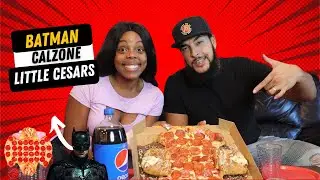 Little Caesars NEW Batman Calzony Review!