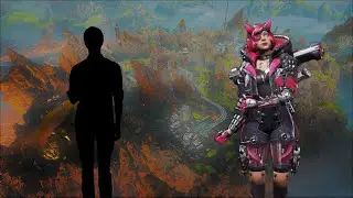 Playing Apex Legends with the Cyberpunked Wattson skin when I get joined with a special guest!!