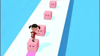 Cube Surfer : All Levels Gameplay - New Update Android, iOS