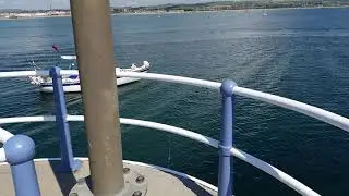 Tower on the stone pier in Weymouth