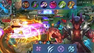 Dyrroth Best Damage Build 2025 || Dyrroth Gameplay 2025 || Dyrroth Best Build 2025🔥🔥