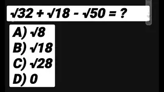 Simplifying √ #math