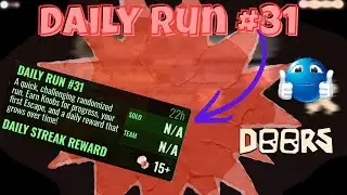 DOORS Daily Run #31 &ndash; Every Entity, Item & Rewards Shown